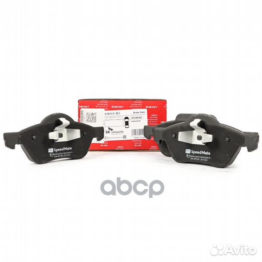 Колодки тормозные renault Clio III,Laguna II s