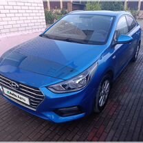 Hyundai Solaris 1.6 AT, 2019, 55 000 км, с пробегом, цена 1 525 000 руб.