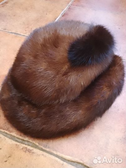 Шапка норковая женская