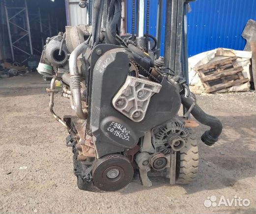 Двигатель Renault Megane 2 F9Q818 1.9 дизель DCi