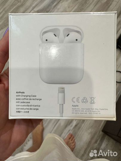 Наушники apple airpods 2