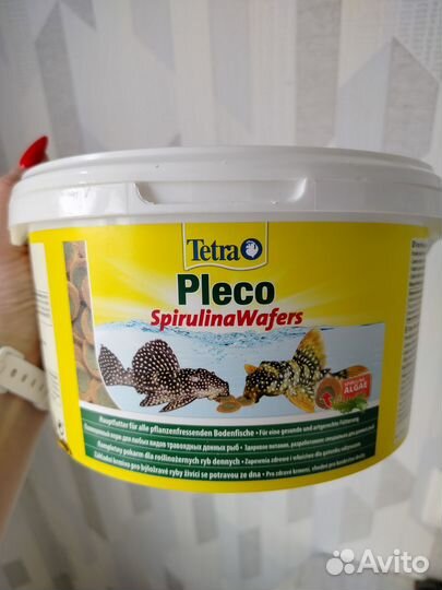 Тетра Хлопья, Гранулы, Спирулина