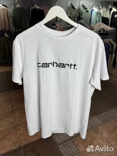 Футболка Carhartt (Белая и черная)