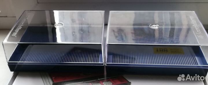 Пластиковый бокс коробка для хранения 100 монет