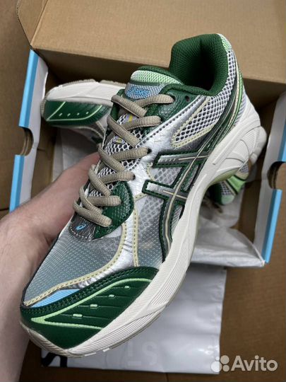 Кроссовки Asics GT-2160 (бежево-зеленые)