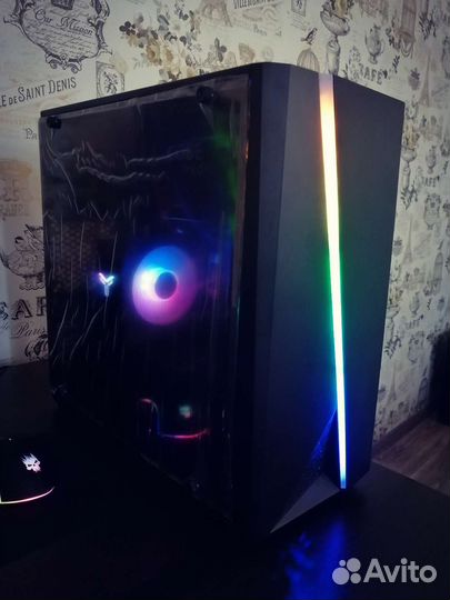 Игровой пк Intel 8ядер/16озу/GTX1070