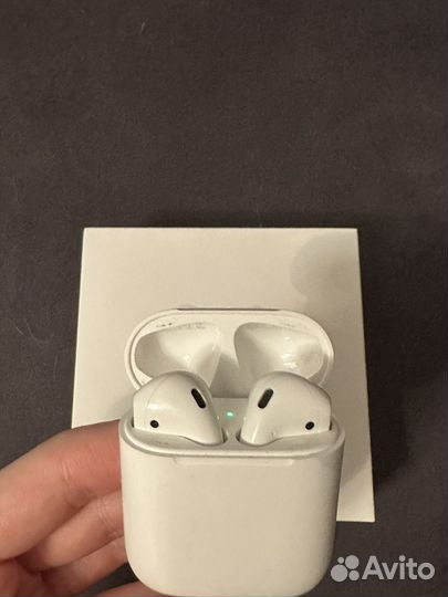 Беспроводные наушники apple airpods 2