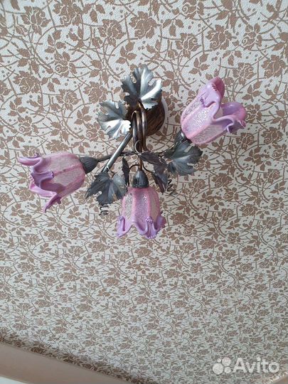 Люстра потолочная бу