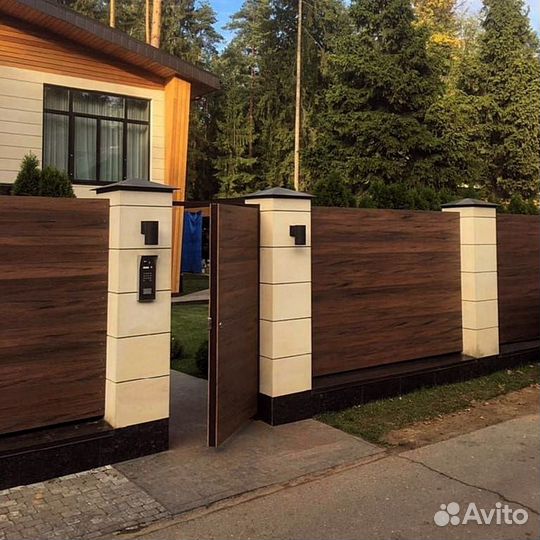 Заборная доска дпк