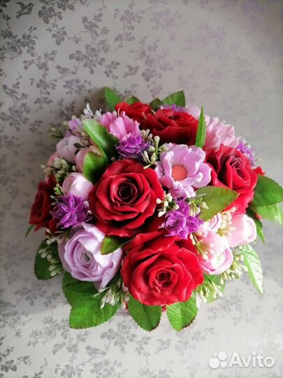 Цветы из мыла