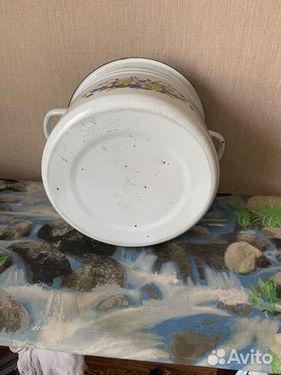 Кастрюля эмалированная 7л