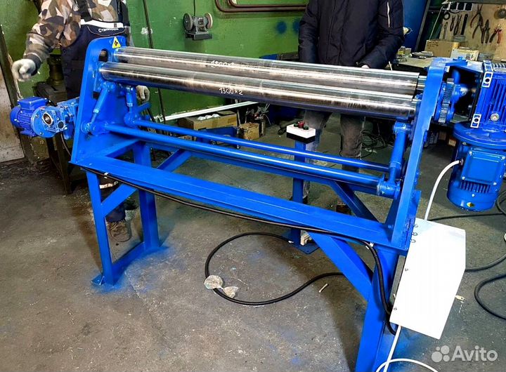 Вальцовочный станок 1550х2 от производителя