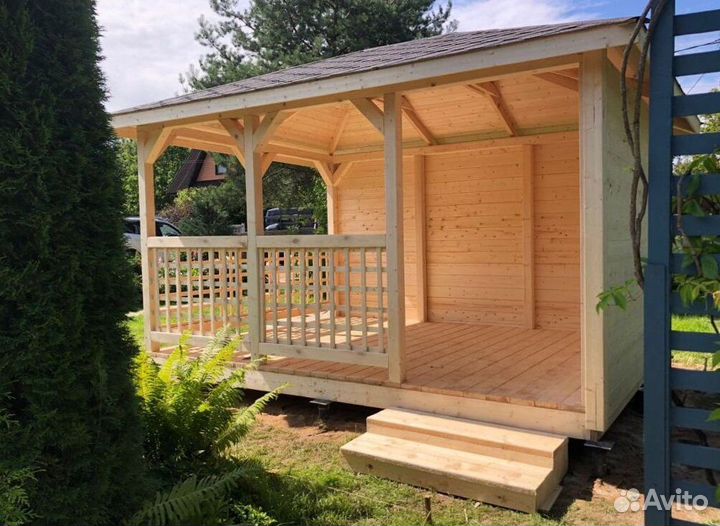 Летняя беседка