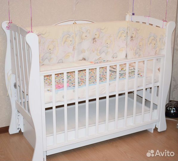 Кроватка корона Лель+комод Лель