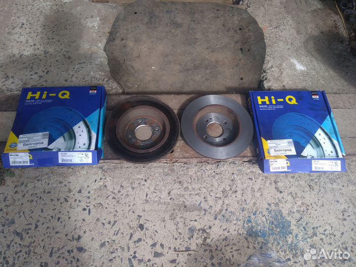 Тормозные диски (задние), hyundai solaris