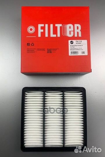 Фильтр воздушный mitsubishi colt/lancer 1.3-1.6