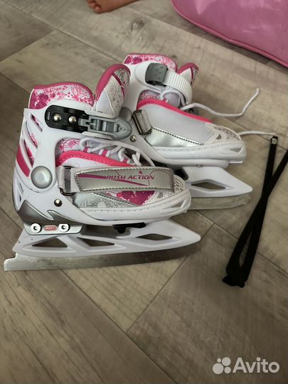 Коньки детские раздвижные 27 -30р