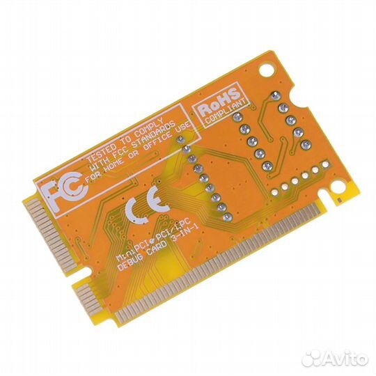 Пост карта PCI, mini PCI-E и LPC, PCI