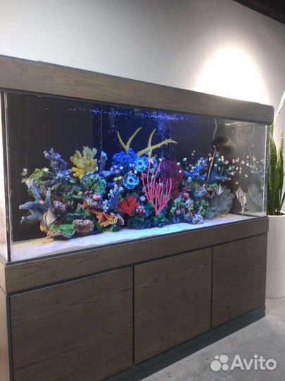 Аквриумы, тумбы, светильники для аквариумов