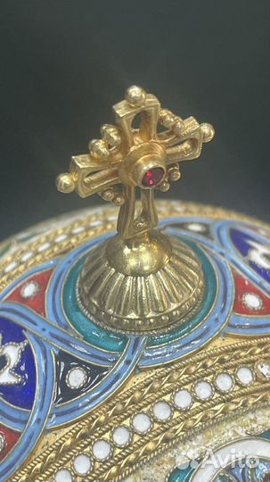 Яйцо серебро 925