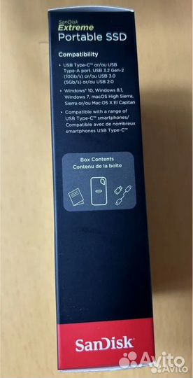 Накопитель SSD SanDisk Extreme Portable 1 2 TB