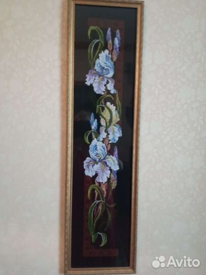 Набор для вышивания крестом(остатки) цена за два