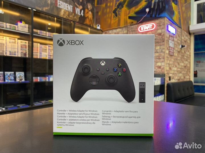 Геймпад Xbox Series Carbon Black +Bluetooth Dongle