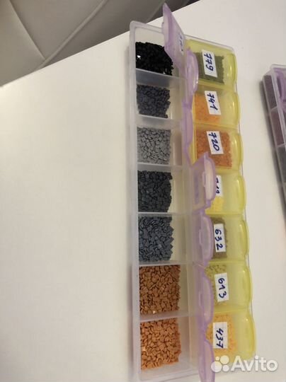 Мозайка алмазная остатки