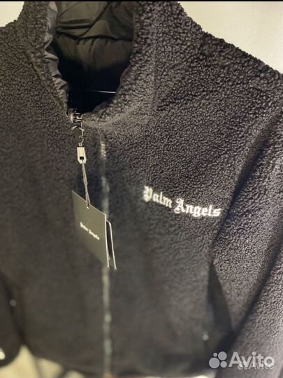 Двухсторонняя куртка барашка palm angels