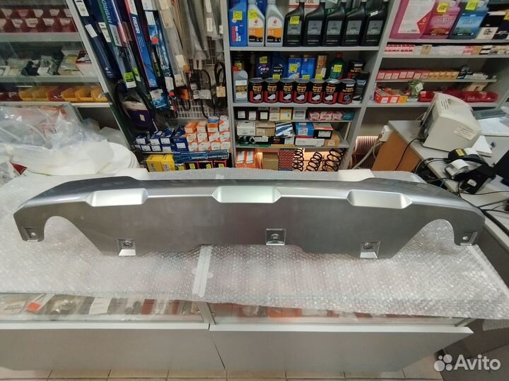 Накладка заднего бампера Subaru Outback 2021