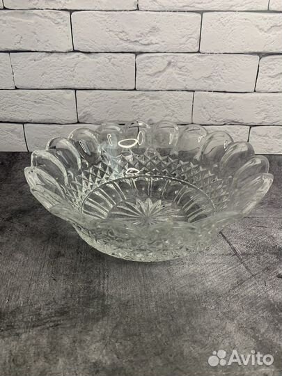 Хрустальная конфетница СССР