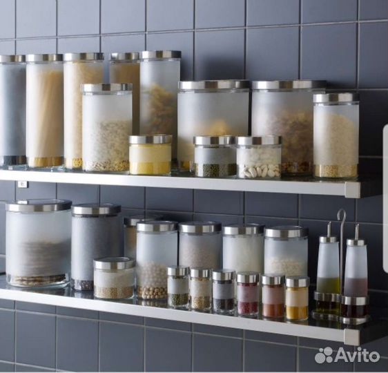 Банка для сыпучих продуктов Икеа