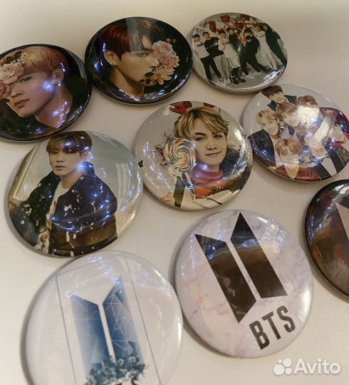 Значки bts