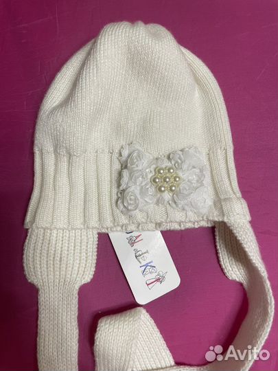 Шапки новые, весна. Шерсть, кашемир. 48-54