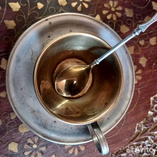 Кофейная пара с ложечкой, СССР