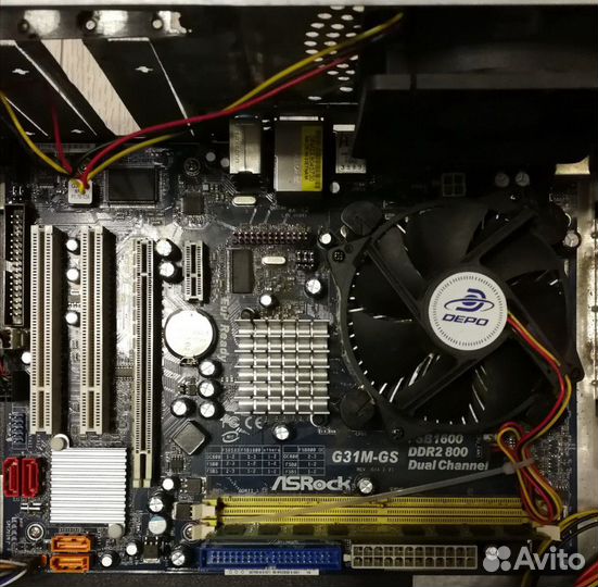 Процессор с материнской платой