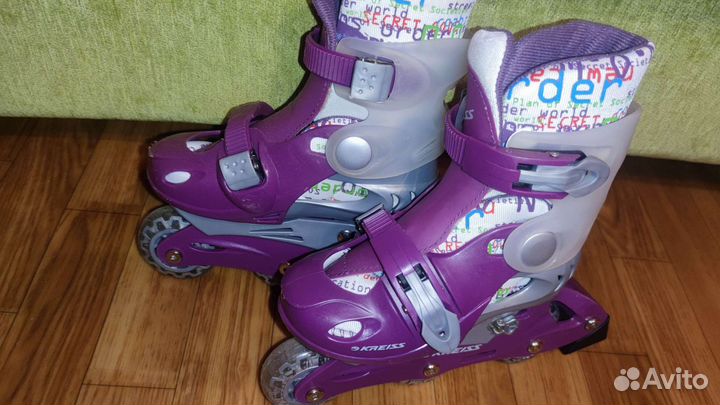 Роликовые коньки раздвижные