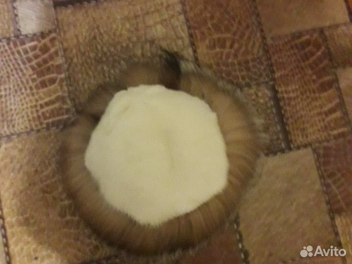 Шапка канада мех нат. р.58 62 торг