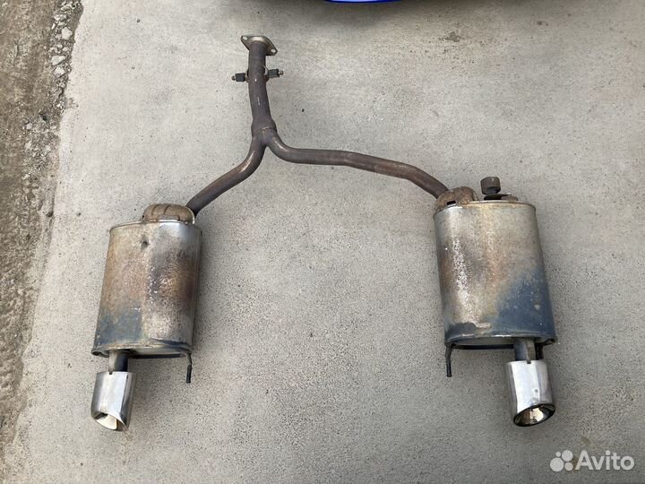 Глушители lexus gs300, gs350, gs430