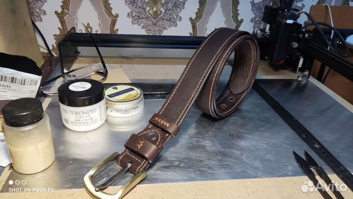 Ремни ручной работы на заказ