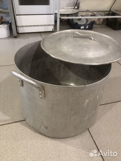 Кастрюля алюминиевая 50 литров