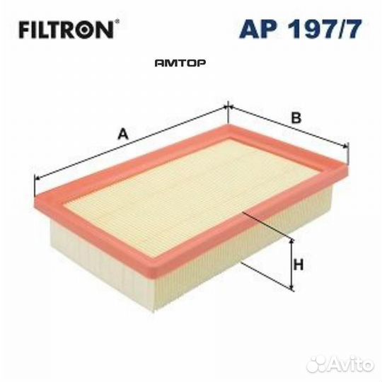 Filtron AP197/7 Фильтр воздушный Filtron AP197/7