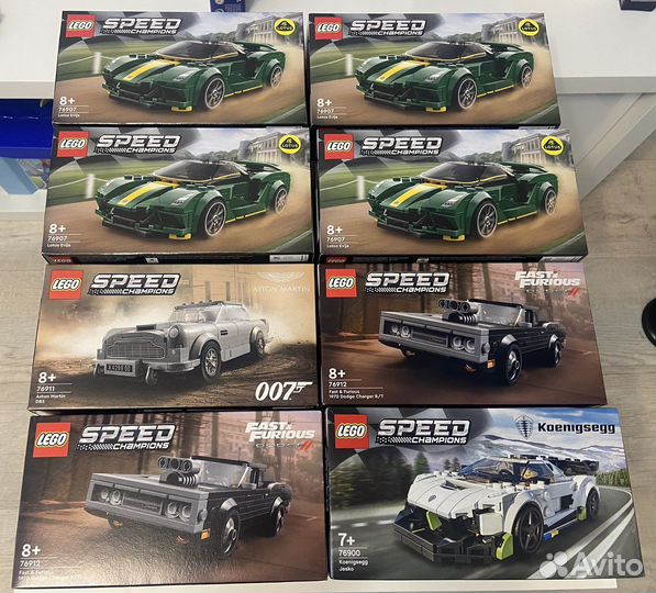 Наборы Lego Speed Champions