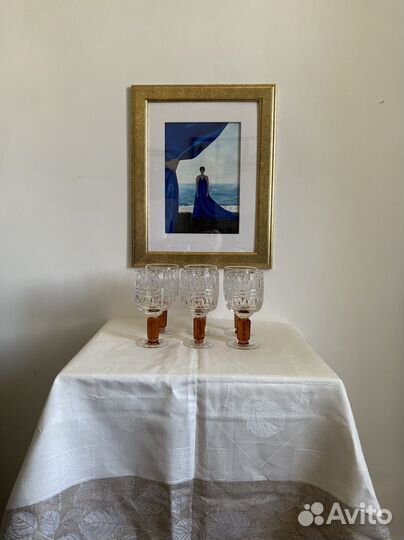 Большие олимпийские фужеры 6шт