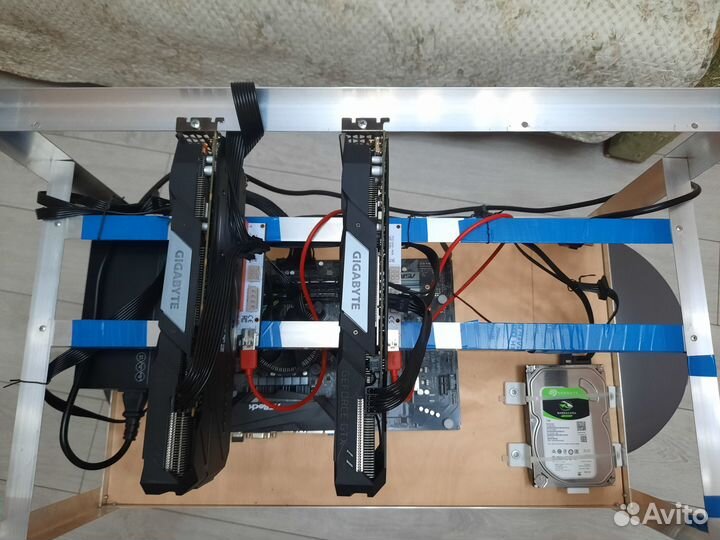 Остатки Фермы для майнинга(риг)