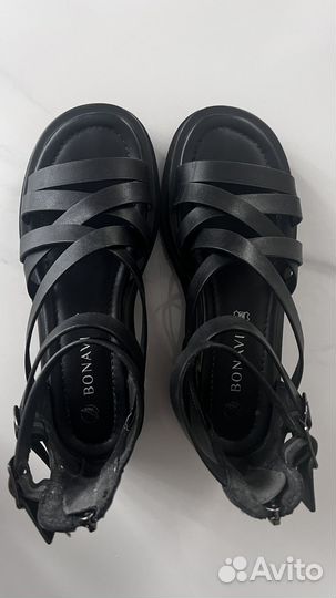 Сандалии натуральная кожа