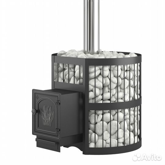 Чугунная печь для бани этна 24 (дт-4) Стандарт