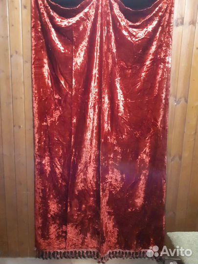 Шторы плюш СССР