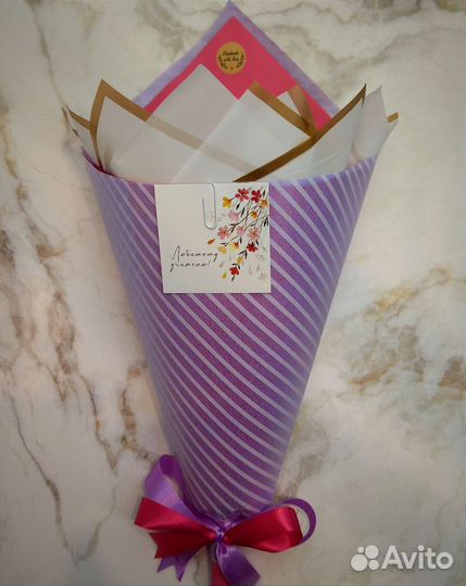 Съедобный букет на 1 сентября