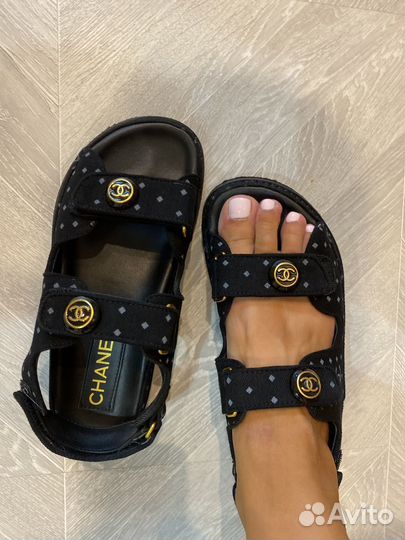 Сандалии chanel